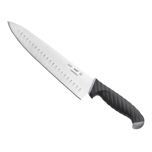 Schraf 10" Granton Edge Chef Knife w/ TPRgrip Handle – item 220KVCHFGE10