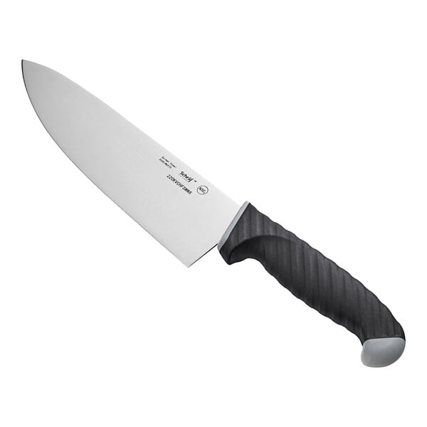 Schraf 8" Wide Chef Knife w/ TPRgrip Handle – item 220KVCHFSMW8