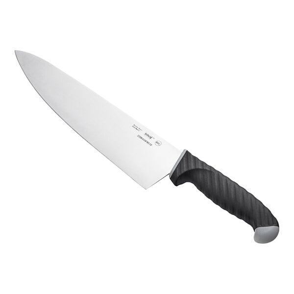 Schraf 10" Wide Chef Knife w/ TPRgrip Handle – item 220KVCHFWS10