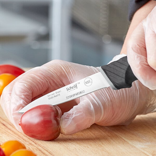 Schraf 3 1/4" Smooth Edge Paring Knife w/ TPRgrip Handle – item 220KVPARSM32 image 2