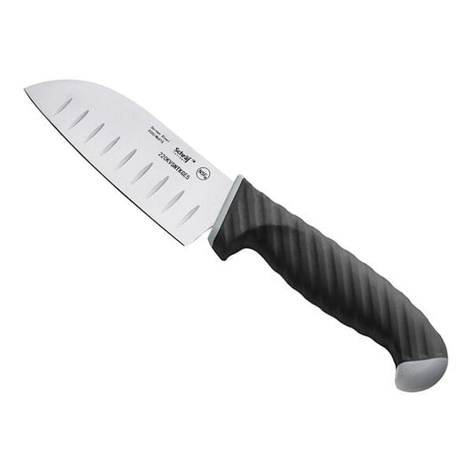 Schraf 5" Granton Edge Santoku Knife w/ TPRgrip Handle – item 220KVSNTKGE5