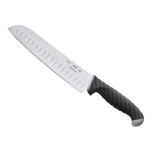 Schraf 9" Granton Edge Santoku Knife w/ TPRgrip Handle – item 220KVSNTKGE9