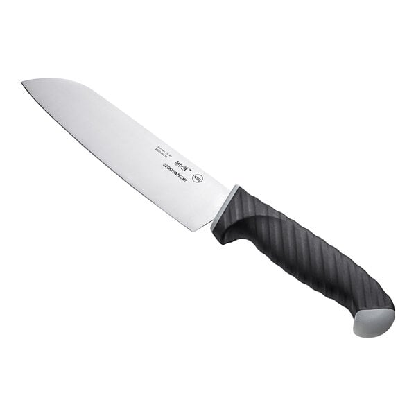 Schraf 7" Smooth Edge Santoku Knife w/ TPRGrip Handle – item 220KVSNTKSM7