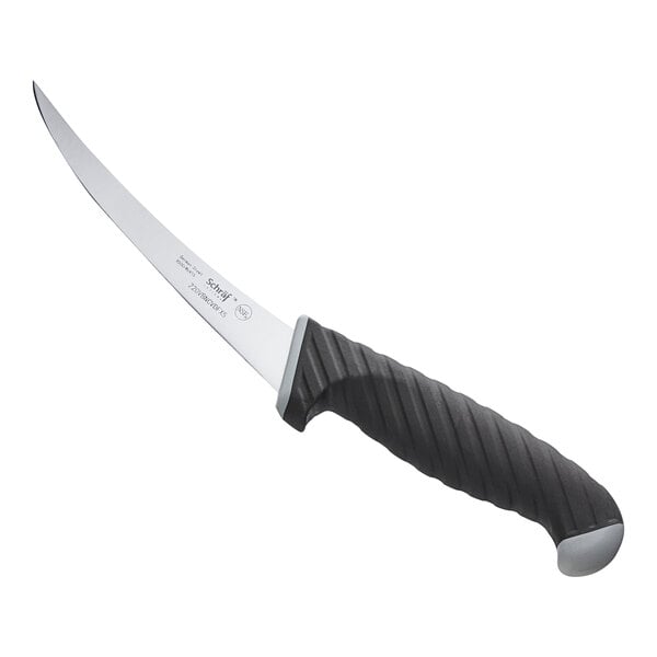 Schraf 5" Curved Flexible Boning Knife w/ TPRgrip Handle – item 220VBNCVDFX5