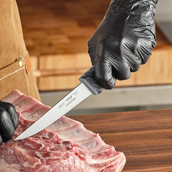 Schraf 5" Wide Stiff Boning Knife w/ TPRgrip Handle – item 220VBNSTFWD5 image 2
