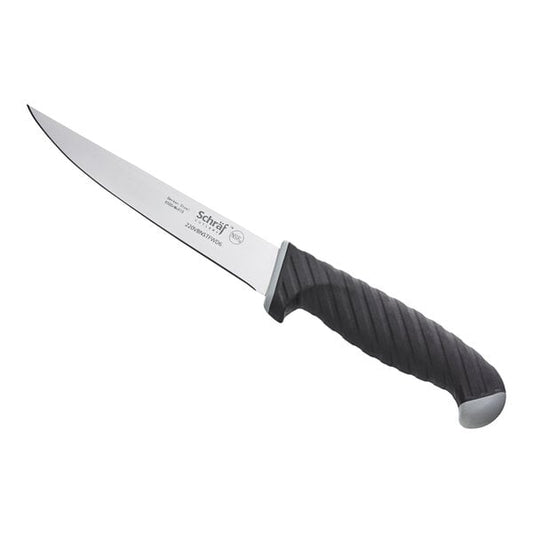 Schraf 6" Wide Stiff Boning Knife w/ TPRgrip Handle – item 220VBNSTFWD6