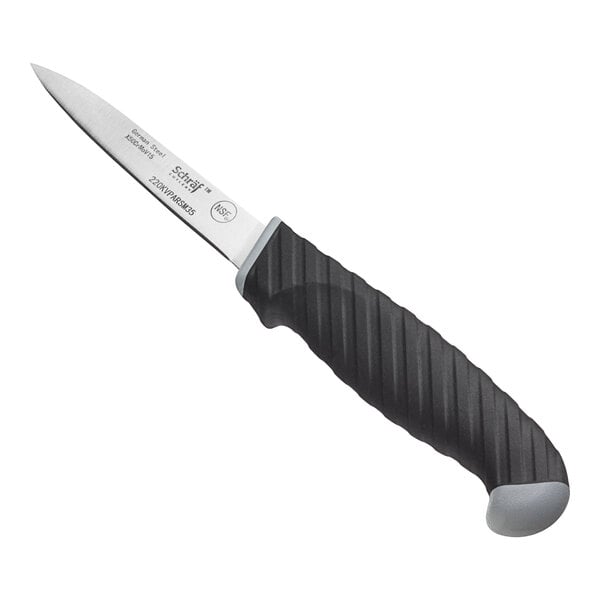 Schraf 3 1/2" Smooth Edge Paring Knife w/ TPRgrip Handle – item 220KVPARSM35