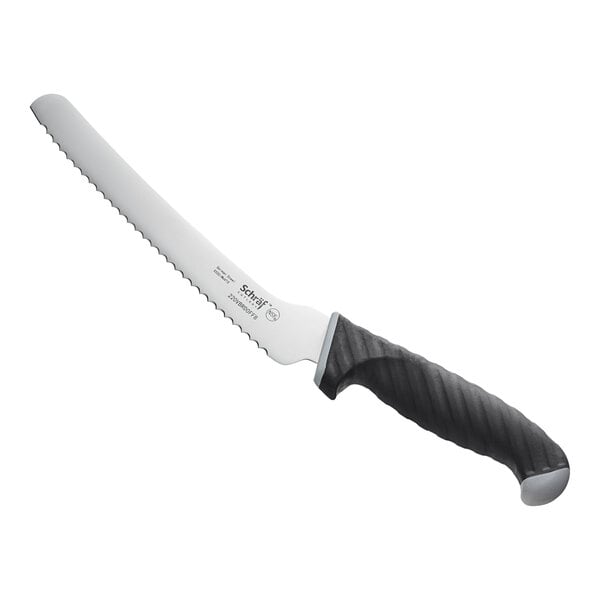 Schraf 8" Serrated Offset Bread Knife w/ TPRgrip Handle – item 220VBRDOFF8
