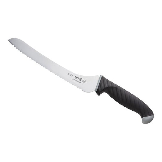 Schraf 9" Serrated Offset Bread Knife w/ TPRgrip Handle – item 220VBRDOFF9