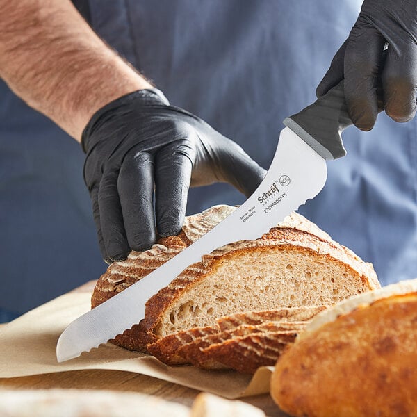 Schraf 9" Serrated Offset Bread Knife w/ TPRgrip Handle – item 220VBRDOFF9 image 2