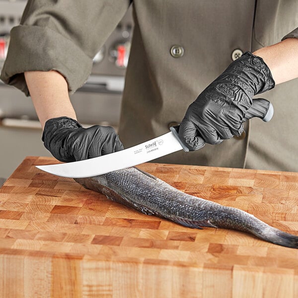 Schraf 8" Breaking Knife w/ TPRgrip Handle – item 220VBRKSM8 image 2