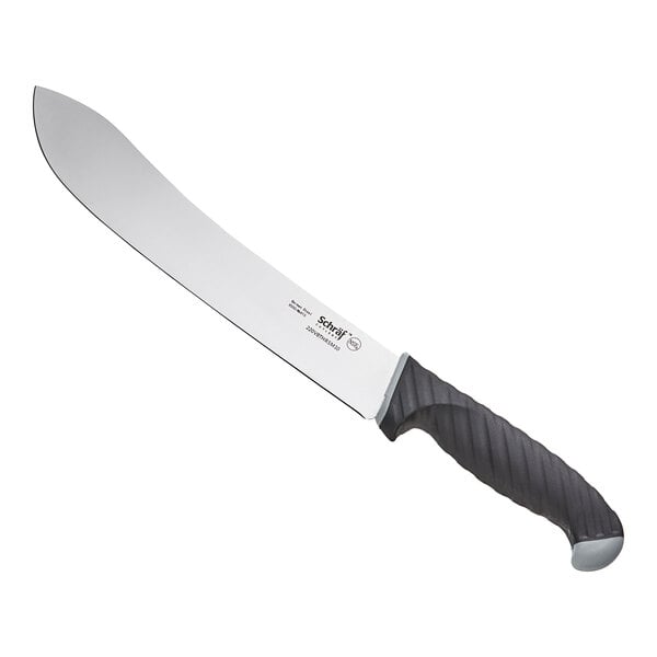 Schraf 10" Butcher Knife w/ TPRgrip Handle – item 220VBTHRSM10