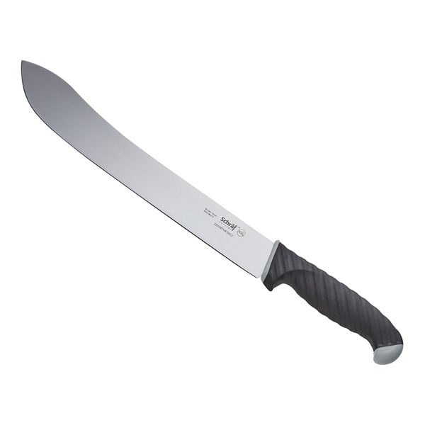 Schraf 12" Butcher Knife w/ TPRgrip Handle – item 220VBTHRSM12