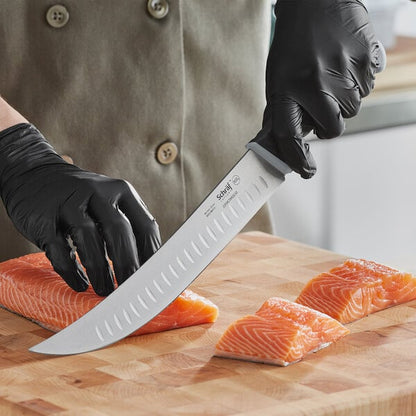 Schraf 10" Granton Edge Cimeter Knife w/ TPRgrip Handle – item 220VCIMGE10 image 2