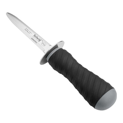 Schraf 3" Oyster Knife w/ Guard & Hourglass TPRgrip Handle – item 220VOYS3