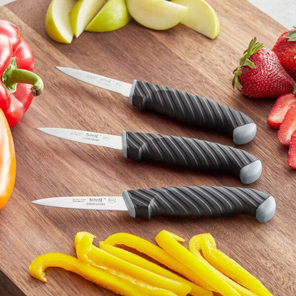 Schraf 3" Smooth Edge Paring Knife Set w/ TPRgrip Handle – item 220VPAR3SM3P image 2