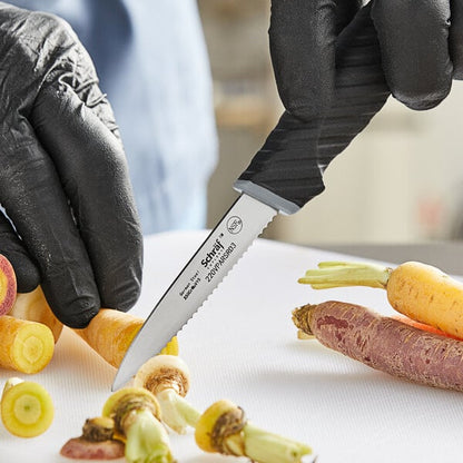 Schraf 3" Serrated Paring Knife w/ TPRgrip Handle – item 220VPARSRD3 image 2