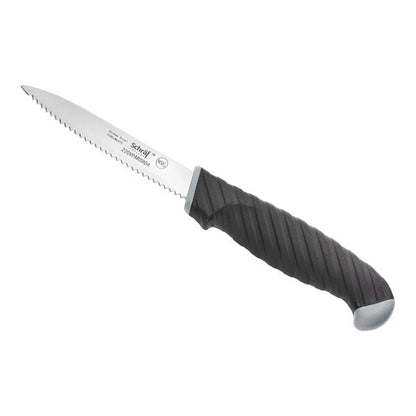 Schraf 4" Serrated Paring Knife w/ TPRgrip Handle – item 220VPARSRD4