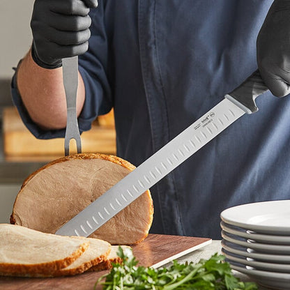 Schraf 12" Granton Edge Slicing Knife w/ TPRgrip Handle – item 220VSLCGE12 image 2