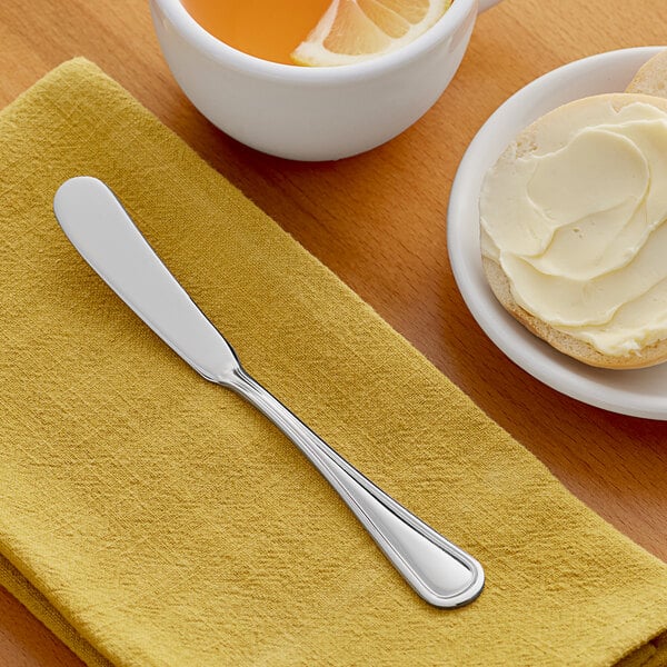 Acopa Edgewood 6 1/2" Heavy Butter Spreader Knife – item 267320009 image 2