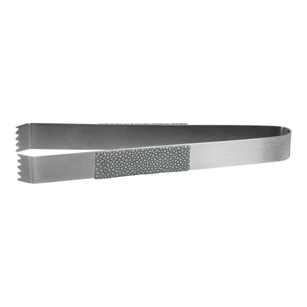 room360 Belize 7" Ice Tongs w/ Faux Shagreen Smoke Handle – item 957BUT030GYS23