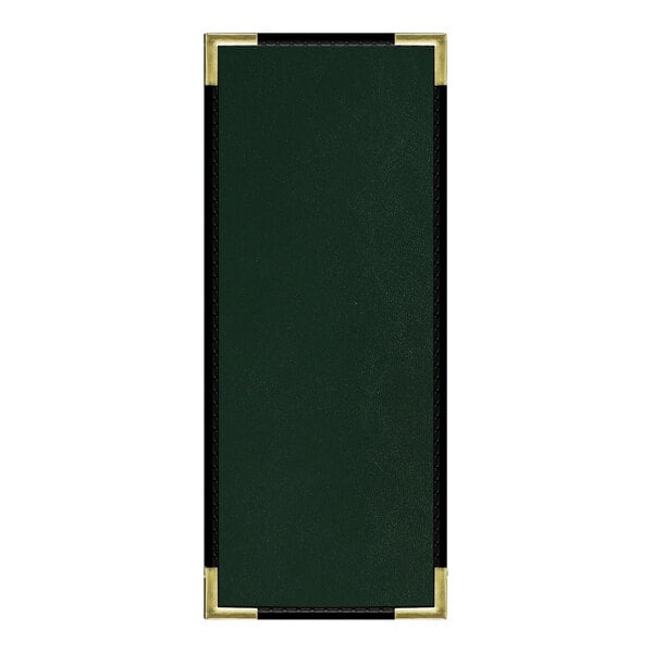 H. Risch, Inc. Oakmont 4 1/4" x 11" 1 View Menu Cover – item 759MP1V41GRE