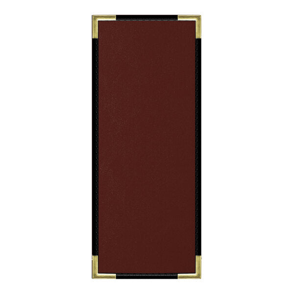 H. Risch, Inc. Oakmont 4 1/4" x 11" 1 View Menu Cover – item 759MP1V41WIN