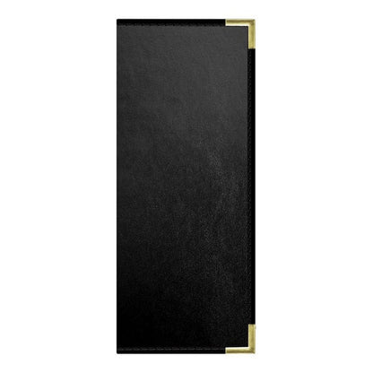H. Risch, Inc. Oakmont 4 1/4" x 11" 6-View Menu Cover – item 759MP6V41BLA