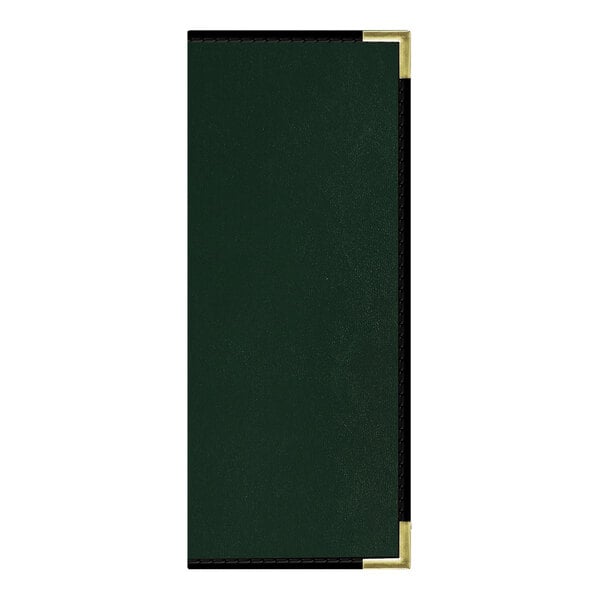 H. Risch, Inc. Oakmont 4 1/4" x 11" 4 View Menu Cover – item 759MP4V41GRE