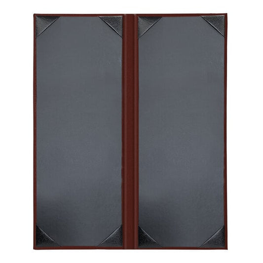 H. Risch, Inc. Oakmont 4 Menu Cover w/ Album Style Corners – item 759OM2V41WIN