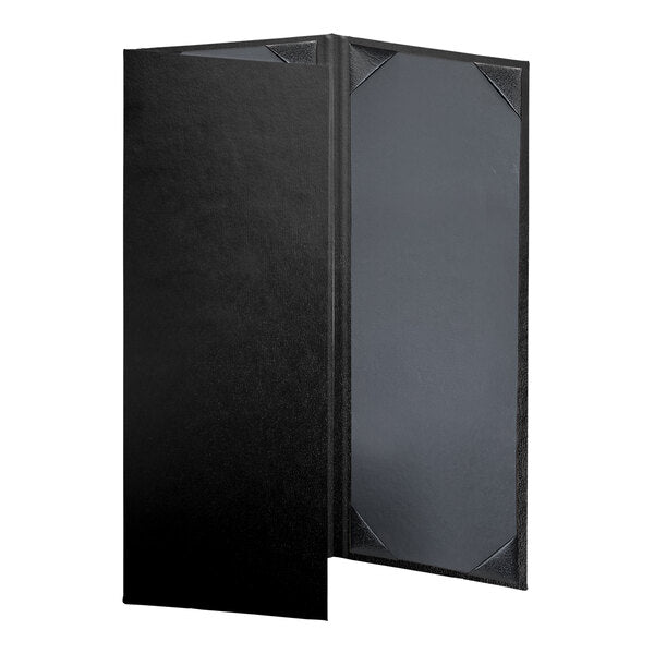 H. Risch, Inc. Oakmont 4 Menu Cover w/ Album Style Corners – item 759OM3V41BLA