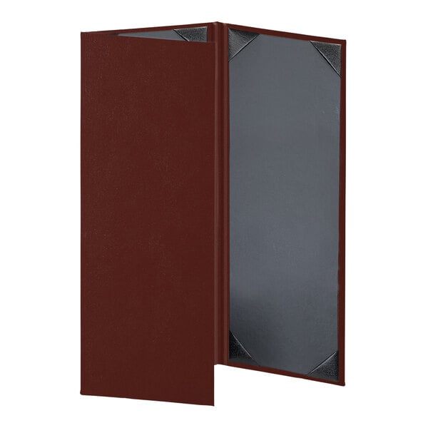H. Risch, Inc. Oakmont 4 Menu Cover w/ Album Style Corners – item 759OM3V41WIN