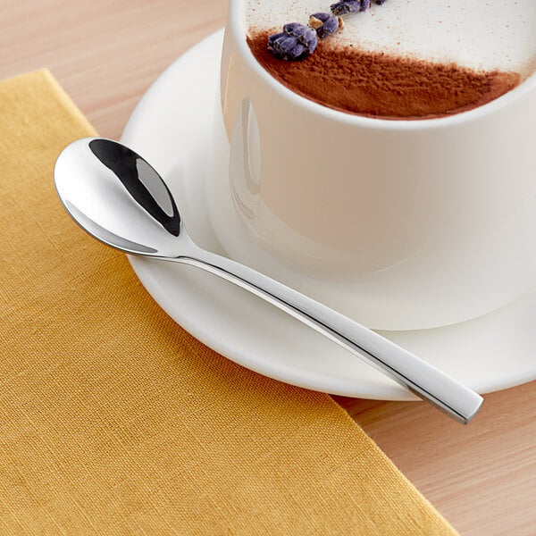 Acopa Lore 4 7/8" X-Heavy Demitasse Spoon – item 267920800 image 2