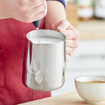 Tablecraft 36 oz. Mirror-Finished Frothing Pitcher – item 8082036 image 2