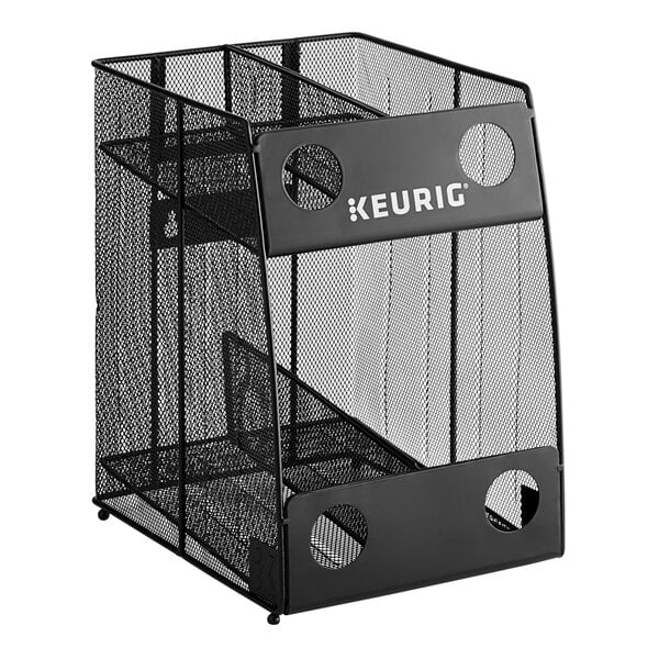 Keurig K-Cup 4-Compartment Mesh Storage Condiment Organizer – item 52A500202739