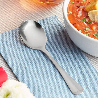 Choice Midland 6" Medium Bouillon Spoon – item 267310002 image 2
