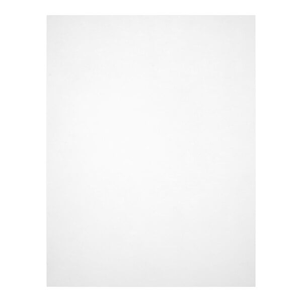 Acopa 8 1/2" x 11" Clear Vinyl Sheet Protector Menu Cover – item 553RPLC8511