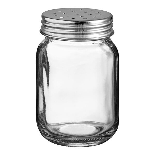 Acopa 5 oz. Mini Mason Jar Salt & Pepper Shaker – item 5537107SHKR