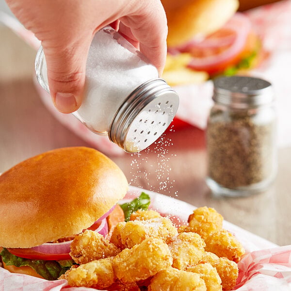 Acopa 5 oz. Mini Mason Jar Salt & Pepper Shaker – item 5537107SHKR image 2