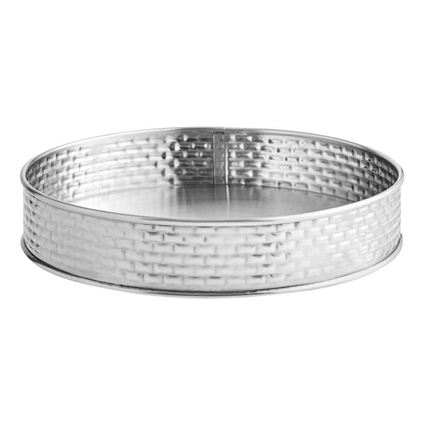 Tablecraft GPSS8 Brickhouse 8 1/2" Stainless Serving Platter – item 808GPSS8
