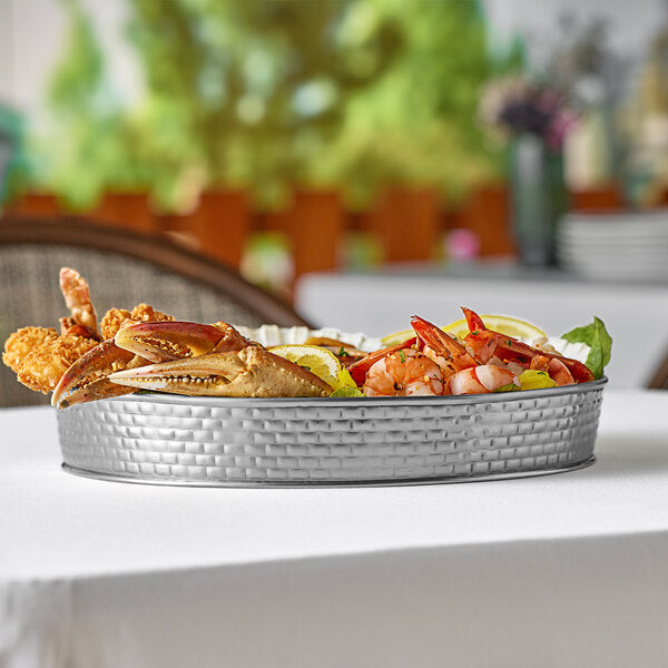 Tablecraft GPSS10 Brickhouse 10 1/2" Serving Platter – item 808GPSS10 image 2