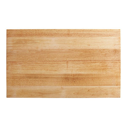 Choice 30" x 18" x 1 3/4" Cutting Board w/ Squared Edges – item 407WCB3018