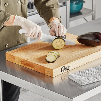 Choice 20" x 15" x 1 3/4" Cutting Board w/ Squared Edges – item 407WCB2015 image 2
