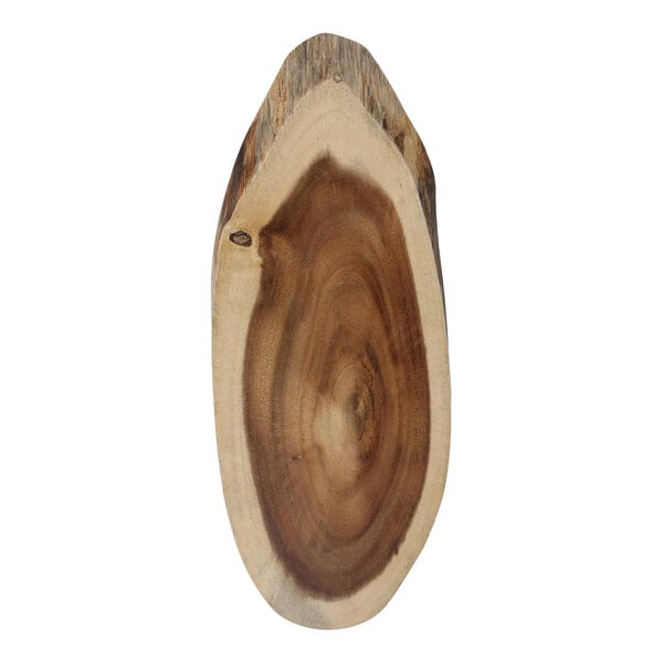 Tablecraft Acacia Collection 20" x 8" Oval Serving Board – item 80811301