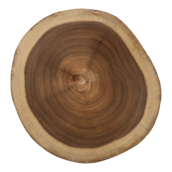 Tablecraft Acacia Collection 9" x 3/4" Round Serving Board – item 80811298