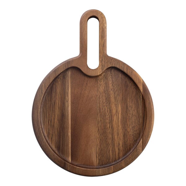 Tablecraft Acacia Collection 8" Serving Board w/ Handle – item 80811524