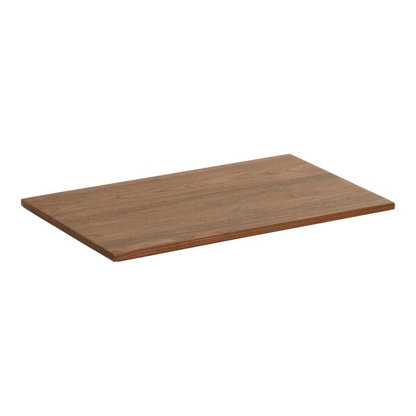 Cal-Mil Sydney 20" x 12" x 3/4" Walnut Serving Board – item 21112318012207