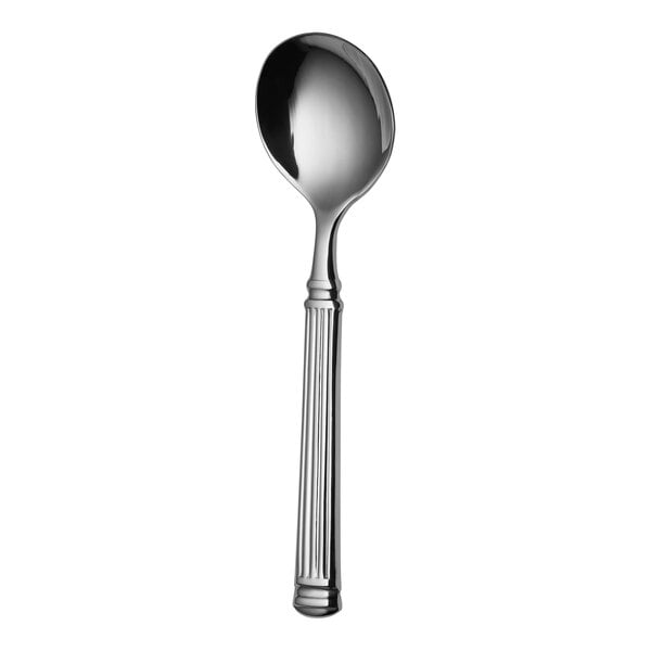 Sola The Netherlands Facette 6 5/8" X-Heavy Bouillon Spoon – item 772CFASOS