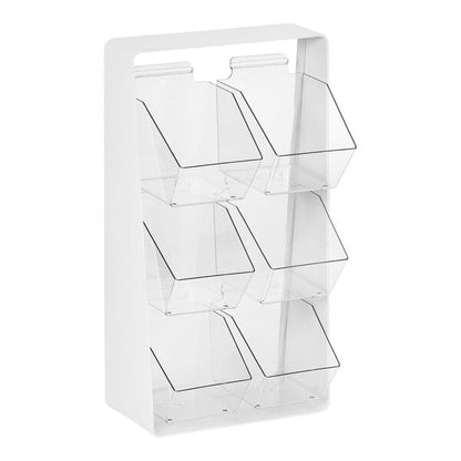 White 3-Tier Condiment Organizer w/ Removable Compartments – item 21113569615