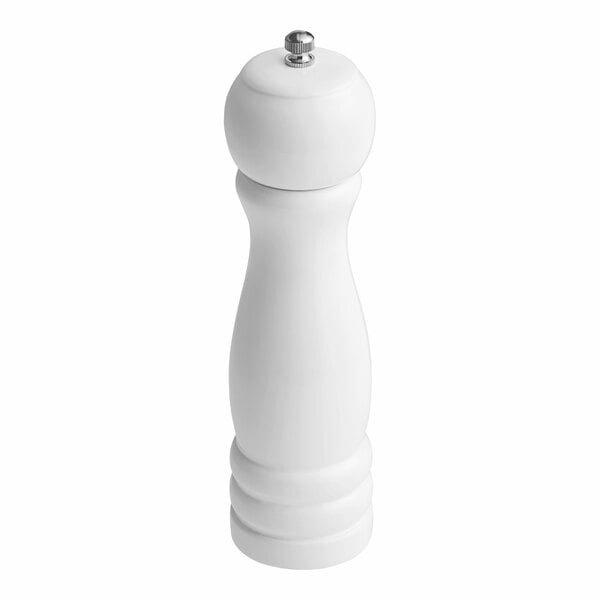 Acopa 8" Glossy Wooden Salt / Pepper Mill – item 176PM08WHSH
